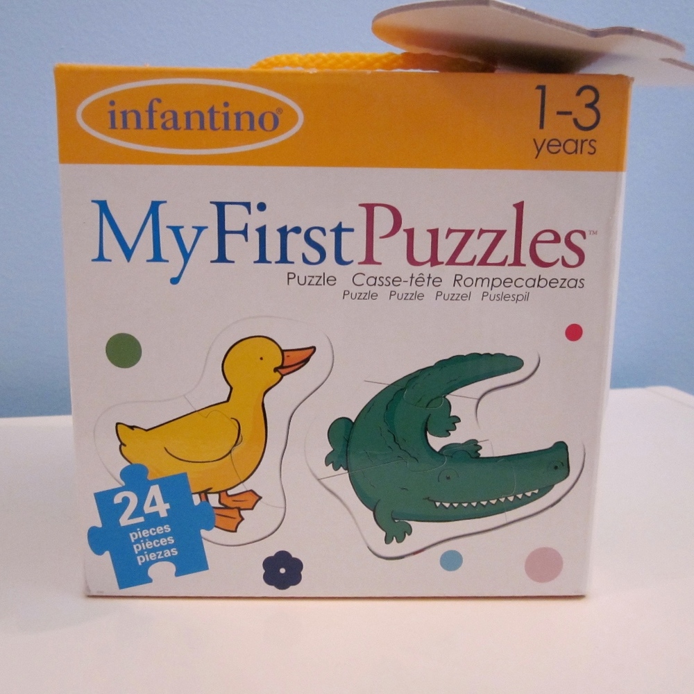 Infantino My First Puzzles NIB